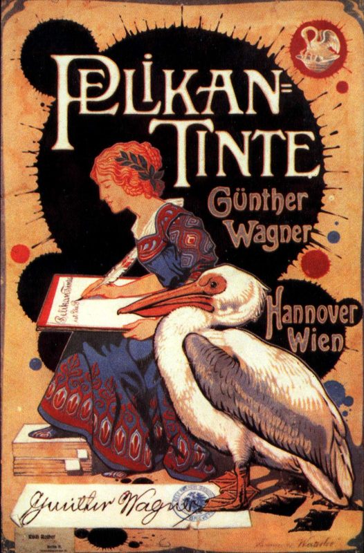 Une couverture "Pelikan Tinte".