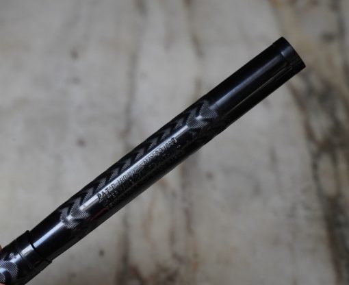 RARE STYLO PLUME WATERMAN 44 SAFETY EN EBONITE - PLUME EN OR MASSIF 18 CARATS