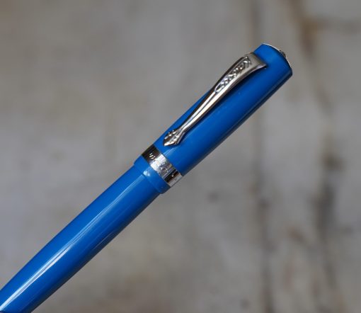 STYLO PLUME KAWECO STUDENT EN RESINE BLEU MOYEN - PLUME METAL MOYENNE