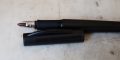 STYLO PLUME PORSCHE DESIGN P 3105 PURE BLACK TRAVELLER - PLUME EN OR MASSIF 18 CARATS – Image 2