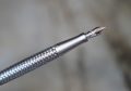 STYLO PLUME PORSCHE DESIGN EN ACIER TRESSE- PLUME OR MASSIF 18 CARATS – Image 2
