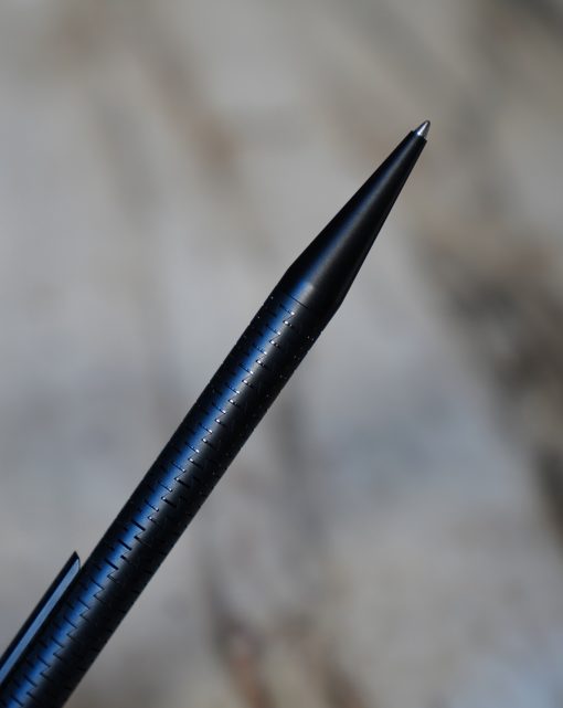 STYLO BILLE PROSCHE DESIGN METAL NOIR FINTION TIRETS - RARE