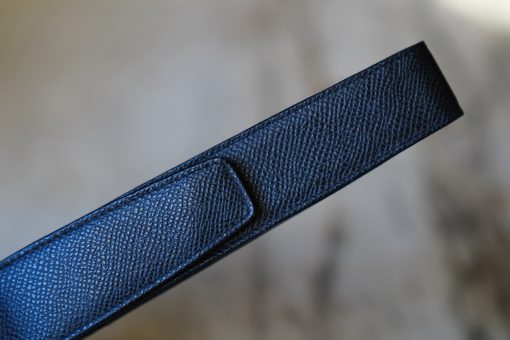 ETUI A STYLOS GRAF VON FABER-CASTELL EN CUIR NOIR GRAINE - MODELE UNE PLACE