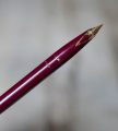 STYLO PLUME SHEAFFER TRIUMPH EN RESINE BORDEAUX - PLUME METAL PL. OR MOYENNE – Image 2
