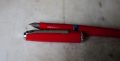 STYLO PLUME PELIKAN PELIKANO EN RESINE ROUGE & CHROME - RARE VERSION – Image 2
