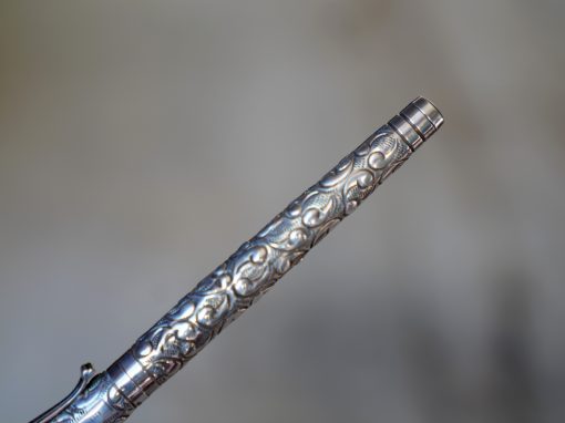 STYLO PLUME YARD-O-LED VICEROY EN ARGENT MASSIF 925 - PLUME OR MASSIF 18 CARATS