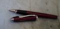 STYLO ROLLER CROSS TOWNSEND EN LAQUE ROUGE STRIEE TRANSLUCIDE - RARE – Image 2
