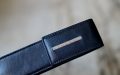 CROSS - ETUI A STYLOS EN CUIR NOIR A RABAT - MODELE DEUX PLACES - SUPERBE ETAT – Image 2