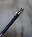 STYLO PORTE- MINES GRAF VON FABER-CASTELL BOIS DE GRENADILLE - FIN. PL. PLATINE – Image 2