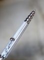 STYLO BILLE JEAN-PIERRE LEPINE ZIG ZAG - METAL GODRONNE - RARE VERSION – Image 2