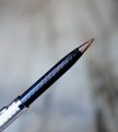 STYLO PORTE-MINES OMAS RESINE NOIRE - DOUE ARGENT MASSIF 925 - FINITION GUILLOCHEE – Image 2