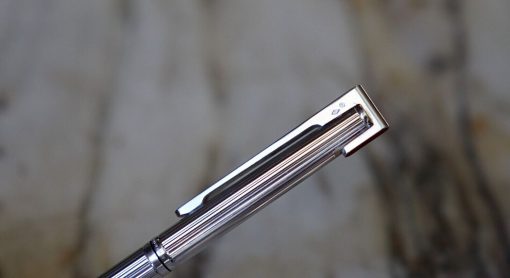 Stylo bille Waterman directeur general en argent massif 925 - finition gorons
