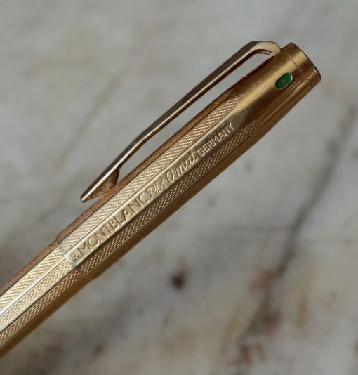 Stylo bille Montblanc Pix-o-mat PL.OR - finition lignée guillochée