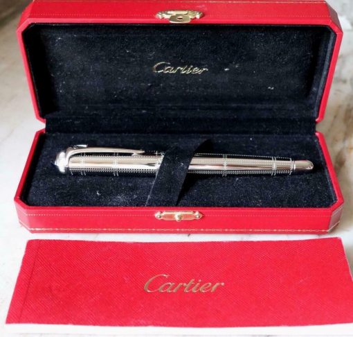 Stylo plume Cartier Roadster Transalthique Rivets - or massif 18 carats