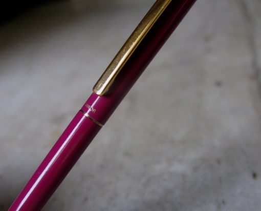 STYLO PLUME SAILOR F5 - LAQUE FUSHIA & PL. OR 18 CARATS