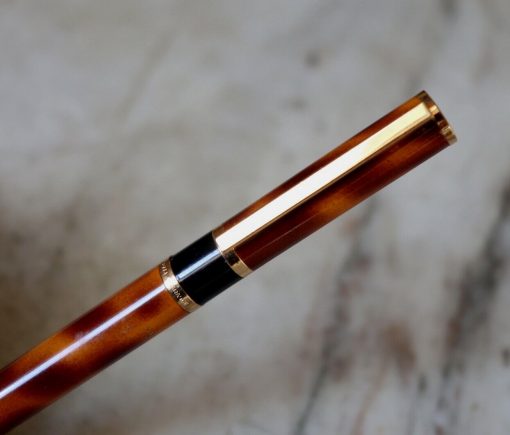 STYLO ROLLER WATERMAN EN LAQUE TIGREE - FINITION PL. OR