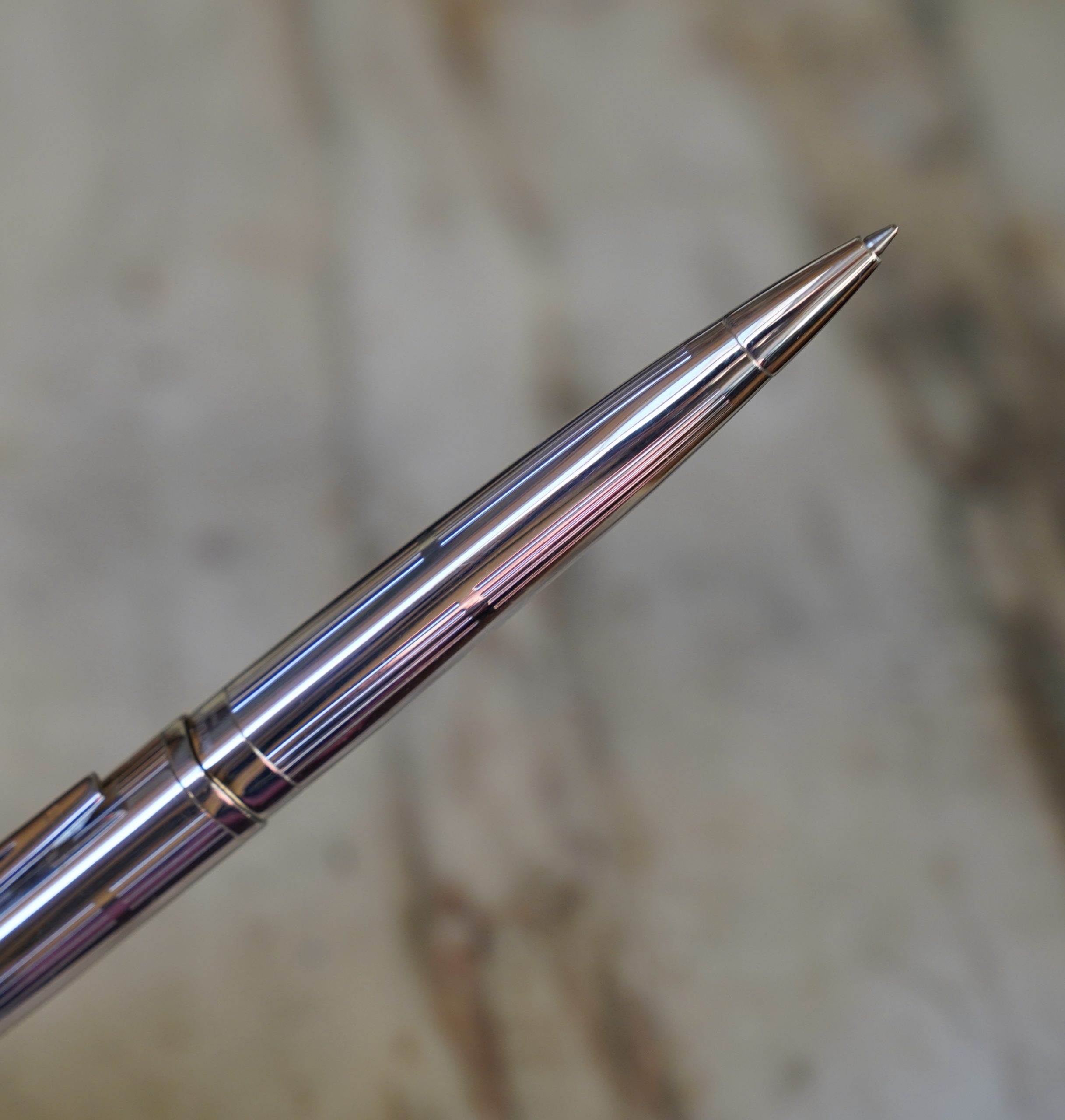 MAGNIFIQUE STYLO BILLE WATERMAN EXCEPTION EN ARGENT MASSIF 925 - RARE VERSION – Image 2