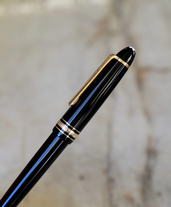 Porte-mines Parker Duofold En Résine Noire Avec Finition Or - Stylo Vintage De Prestige