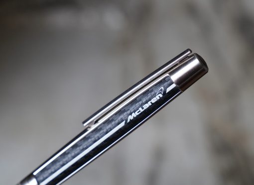 RARE STYLO BILLE S..T DUPONT DEFI - MC LAREN - EDITION SPECIALE - NOIR & ACIER