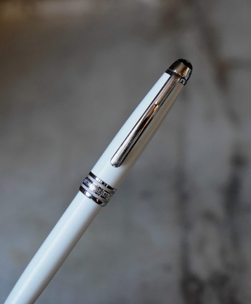 STYLO BILLE MONTBLANC TRIBUTE TO THE MONTBLANC LAQUE BLANCHE PLATINUM