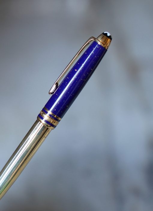 STYLO BILLE MONTBLANC MEISTERSTÜCK RAMSES - VERMEIL 925 LAPIS LAZULI