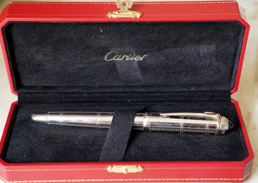 STYLO ROLLER CARTIER ROADSTER TRANSATLANTIQUE + BOITE - RARE VERSION