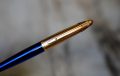 STYLO BILLE WATERMAN EDSON BLEU TRANSLUCIDE & PL. OR 18 CARATS – Image 2
