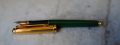 STYLO PLUME PARKER 75 CUSTOM VERT & PL. OR - PLUME OR 18K - CABOCHON VERT - RARE VERSION – Image 2