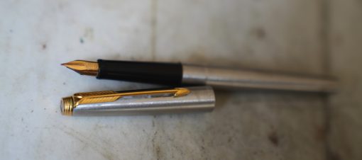 STYLO PLUME PARKER 35 FLIGHTER - PLUME EN OR 18 CARATS - RARE VERSION