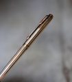 STYLO BILLE PARKER 75 VENDÔME EN ARGENT & VERMEIL 925 - FINITION LIGNEE - CABOCHON NOIR – Image 2