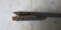 STYLO PLUME SHEAFFER TARGA SLIM LAQUE PRESTIGE GREY - PLUME OR MASSIF 14 CARATS – Image 2