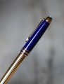 STYLO BILLE MONTBLANC MEISTERSTÜCK RAMSES - VERMEIL 925 LAPIS LAZULI – Image 2