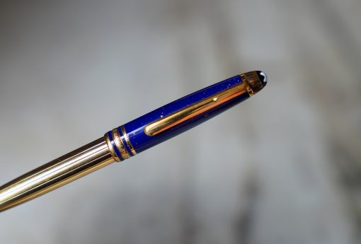 STYLO BILLE MONTBLANC MEISTERSTÜCK RAMSES - VERMEIL 925 LAPIS LAZULI