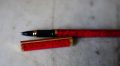 STYLO ROLLER S.T. DUPONT LAQUE DE CHINE ROUGE MARBREE - RARE VERSION – Image 2
