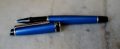 STYLO ROLLER WATERMAN EXPERT EN LAQUE BLEUE POINTILLEE & CHROME – Image 2