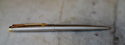 STYLO BILLE PARKER 75 FLIGHTER - FINITION PL. OR 18 CARATS - RARE VERSION