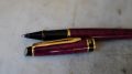 STYLO ROLLER WATERMAN EXPERT EN LAQUE ROUGE MARBREE & PL. OR 18 CARATS – Image 2