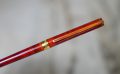 STYLO ROLLER S.T. DUPONT LAQUE DE CHINE BOISEE ANNELEE & PL. OR 18 CARATS – Image 2