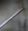 STYLO PLUME PARKER 75 EN ARGENT MASSIF 925 QUADRILLE - PLUME OR 18 K- EXTRA FINE – Image 2