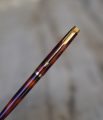 STYLO BILLE PARKER 75 FINITION LAQUE AGATHE & PL. OR 18 CARATS - RARE – Image 2