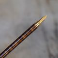 STYLO PLUME S.T DUPONT GATSBY LAQUE DE CHINE BRUNE ANNELEE - PLUME OR 18 CARATS – Image 2