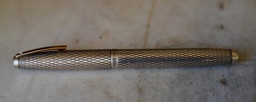 STYLO ROLLER SHEAFFER IMPERIAL - ARGENT MASSIF 925 FINITION LOSANGES