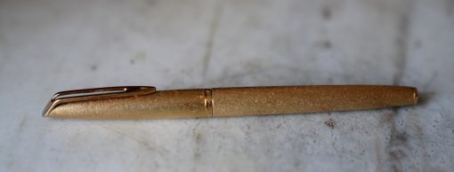STYLO PLUME WATERMAN CF PL. OR POUSSIRE D'OR - PLUME OR MASSIF 18 CARATS