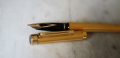STYLO PLUME SHEAFFER TARGA PL. OR - FINITION GRAIN D'ORGE - PLUME OR 18 CARATS – Image 2