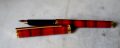 STYLO PLUME S.T DUPONT LAQUE DE CHINE ROUGE ANNELEE - PLUME OR 18 CARATS – Image 2