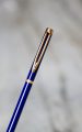 STYLO PORTE-MINES WATERMAN GENTLEMAN LAQUE BLEU ROYAL & PL. OR 18 CARATS – Image 2