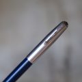 STYLO PLUME PARKER 51 VACUMATIC BLUE DIAMOND EN RESINE BLEU NUIT & PL. OR - RARE – Image 2