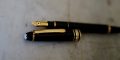 STYLO PLUME MONTBLANC MEISTERSTÜCK MOZART EN RESINE NOIRE - PLUME OR MASSIF 18 CARATS – Image 2