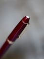 STYLO PLUME MONTBLANC MEISTERSTÜCK 147 TRAVELLER BORDEAUX - PLUME OR MASSIF 18 K – Image 2