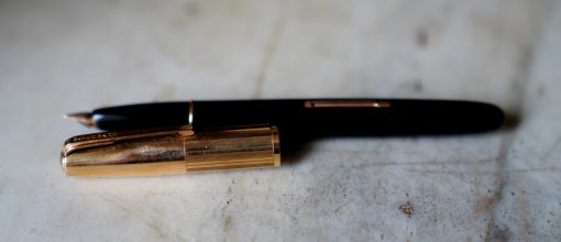 STYLO PLUME WATERMAN IDEAL DOUE PL OR - A LEVIER - RARE VINTAGE